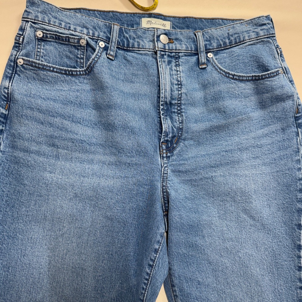 Madewell The Perfect Vintage Flare Jean Blue High Rise Denim Size 32 Casual Boho - Picture 9 of 12